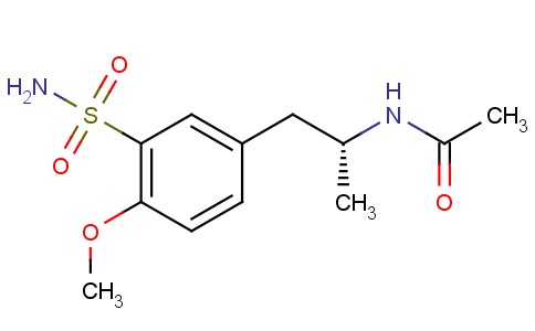 N-[(1R)-2-(3-氨基磺酰基-4-甲氧基)-1-甲基]乙酰胺
