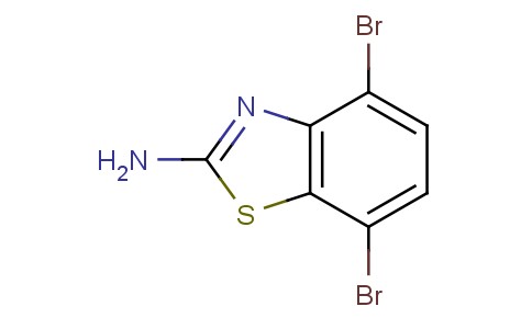 2-Amino-4,7-dibromobenzothiazole