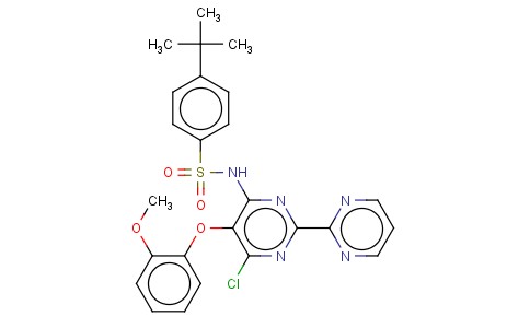 4-Tert-Butyl-N-(6-chloro-5-(2-methoxyphenoxy)-2,2'-bipyrimidin-4-yl)benzenesulfonamide