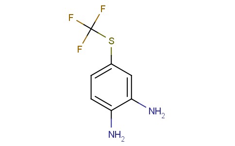 4-Trifluoromethylthiobenzene-1,2-diamine