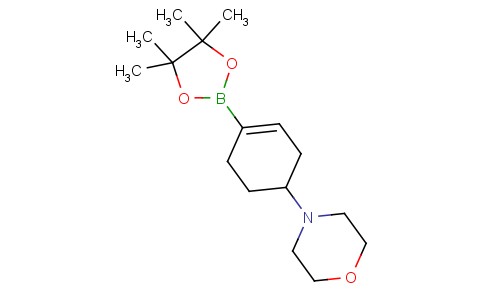 4-(4-(4,4,5,5-Tetramethyl-1,3,2-dioxaborolan-2-yl)cyclohex-3-enyl)morpholine