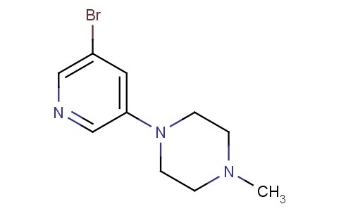 1 - （5 - 溴-3 - 吡啶基）-4 - 甲基哌嗪，