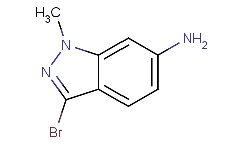 3-溴-1-甲基-6-氨基-1-氢吲唑