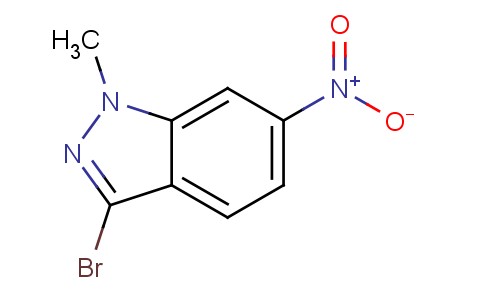 3-Bromo-1-methyl-6-nitro-1H-indazole