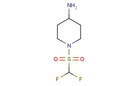 1-(二氟甲烷)磺酰基哌啶-4-胺