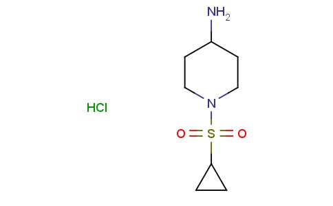1-环丙烷磺酰基-哌啶-4-胺 盐酸盐
