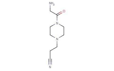 3-[4-(2-氨基乙酰基)哌嗪-1-基]丙腈