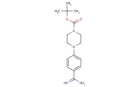 1-叔丁氧羰基-4-(4-甲脒基苯基)哌嗪