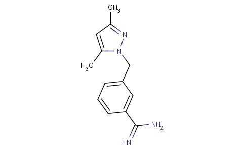 3-[(3,5-二甲基-1H-吡唑-1-基)甲基]苯-1-甲脒
