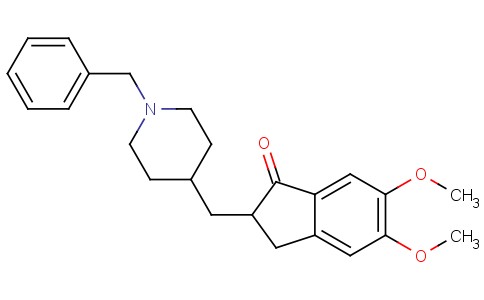 1-苄基-4-[(5,6-二甲氧基茚满酮-2-基)甲基]哌啶