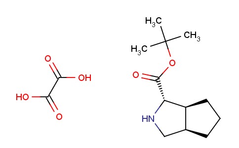 (1S,3AR,6AS)-八氢环戊烷并[C]吡咯-1-羧酸叔丁酯草酸盐