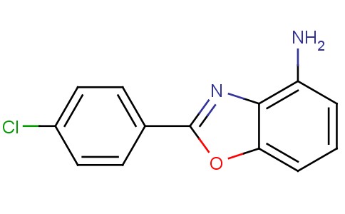 2-(4-氯苯基)-4-氨基苯并恶唑