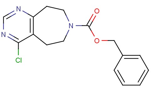 苄基-4-氯-5,6,8,9-四氢嘧啶并[4,5-D]氮杂-7-甲酸叔丁酯