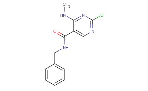 N-苄基-2-氯-4-(甲基氨基)嘧啶-5-甲酰胺