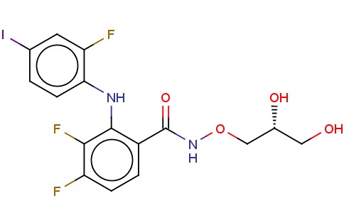 N-[(2R)-2,3-二羟基丙氧基]-3,4-二氟-2-[(2-氟-4-碘苯)氨基]苯甲酰胺