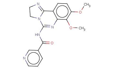 N-(2,3-二氢-7,8-二甲氧基咪唑并[1,2-C]喹唑啉-5-基)-3-吡啶甲酰胺