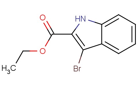 3-Bromo-2-indolecarboxylic acid ethyl ester