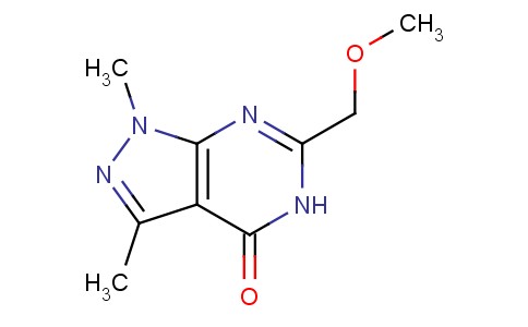 6-(甲氧基甲基)-1,3-二甲基-1H-吡唑并[3,4-d]嘧啶-4(5H)-酮