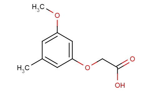 2-(3-甲氧基-5-甲基苯氧基)乙酸