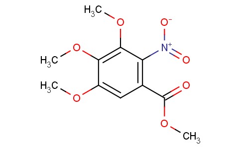 2-硝基-3,4,5-三甲氧基苯甲酸甲酯