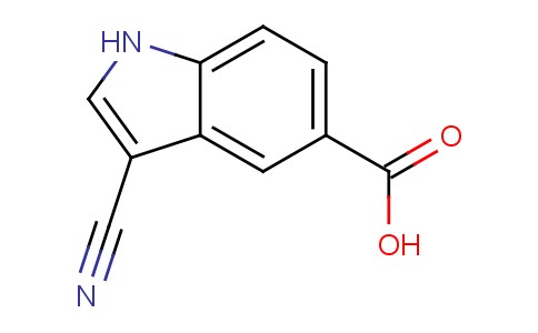 3-氰基-1H-吲哚-5-羧酸