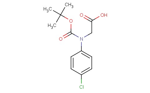 N-叔丁氧羰基-(4-氯苯基)甘氨酸