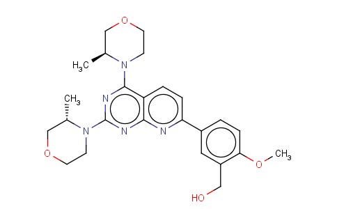 [5-[2,4-二((3S)-3-甲基吗啉-4-基)吡啶并[2,3-D]嘧啶-7-基]-2-甲氧基苯基]甲醇