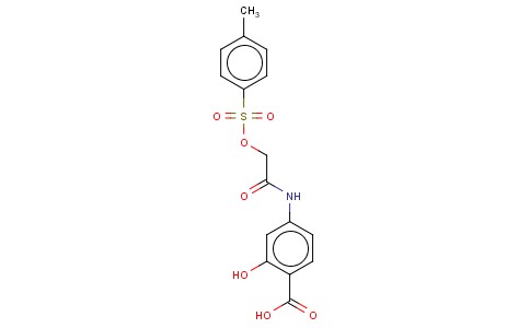 2-羥基-4-[[[[(4-甲苯基)磺?；鵠氧]氨基]苯甲酸乙酰]