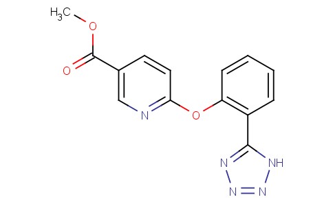 6-(2-1H-四唑-5-基)苯氧基)烟酸甲酯