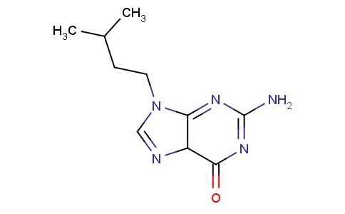 2-氨基-9-(3-甲基丁基)-3H-嘌呤-6-酮