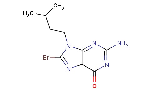 2-氨基-8-溴-9-异戊基-5H-嘌呤-6(9H)-酮