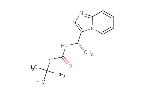 (S)-叔丁基1-([1,2,4]三唑并[4,3-a]吡啶-3-基)乙基氨基甲酸