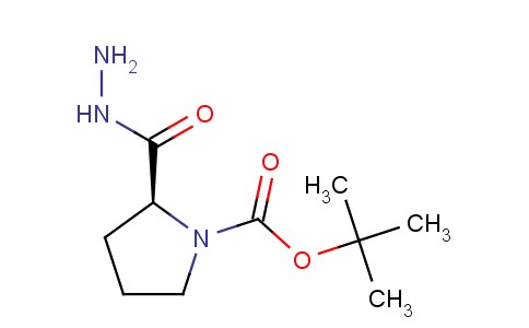 (S)-叔-丁基-2-(肼羰基)吡咯烷-1-甲酸叔丁酯