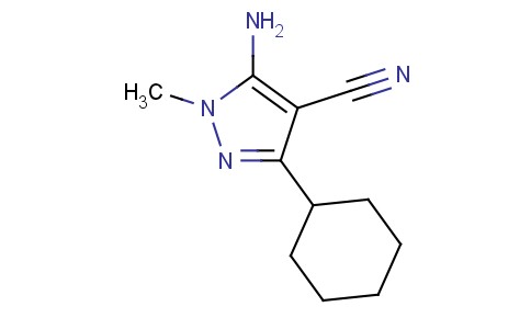 5-氨基-3-环己基-1-甲基-1H-吡唑-4-甲腈