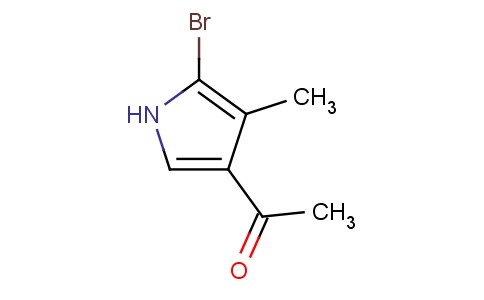 1-(5-溴-4-甲基-1H-吡咯-3-基)乙酮