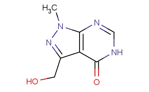 3-(羟甲基)-1-甲基-1H-吡唑[3,4-d]嘧啶-4(5H)-酮