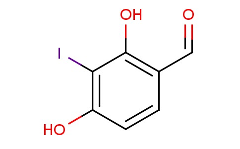 2,4-二羟基-3-碘-苯甲醛