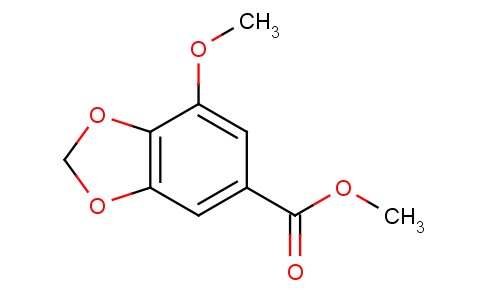 7-甲氧基-苯并[1,3]间二氧杂环戊烯-5-羧酸甲酯