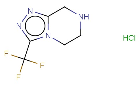 5,6,7,8-Tetrahydro-3-(trifluormethyl)-[4,3-a]-1,2,4-triazolopyrazine hydrochloride