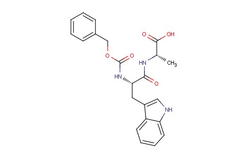 (S)-2-((S)-2-(Benzyloxycarbonylamino)-3-(1H-indol-3-yl)propanamido)propanoic acid