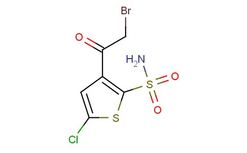 3-(2-溴乙酰基)-5-氯噻吩-2-磺酰胺
