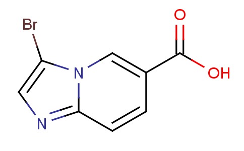 3-溴咪唑[1,2-a]吡啶-6-羧酸
