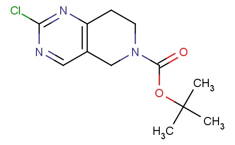 2-氯-7,8-二氢吡啶[4,3-d]嘧啶-6(5H)-羧酸叔丁酯