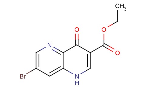 Ethyl 7-bromo-4-oxo-1,4-dihydro-1,5-naphthyridine-3-carboxylate