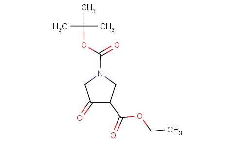 Ethyl 1-tert-butyloxycarbonyl-4-oxopyrrolidine-3-carboxylate