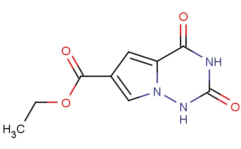 Ethyl 2,4-dioxo-1,2,3,4-tetrahydropyrrolo[2,1-f][1,2,4]triazine-6-carboxylate 