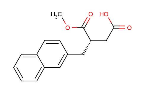 (S)-4-Methoxy-3-(2-naphthylmethyl)-4-oxobutanoic Acid