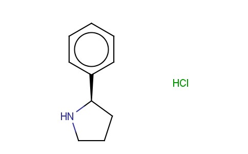 (R)-2-Phenylpyrrolidine Hydrochloride Salt