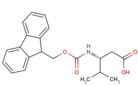 (R)-N-Fmoc-3-Amino-4-methylpentanoic Acid