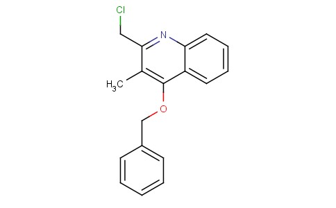 4-苄氧基-2-氯甲基-3-甲基喹啉